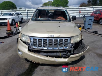 Piąte zdjęcie samochodu w środku: 2011 JEEP GRAND CHEROKEE OVERLAND VIN:1J4RS6GT8BC626542 - miniatura