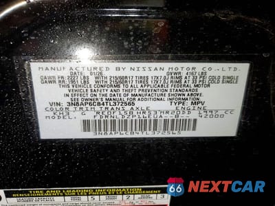 Zdjęcie 13 z 13 samochodu: 2026 NISSAN KICKS SV VIN:3N8AP6CB4TL372565 - miniatura