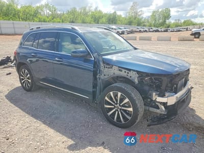 Czwarte zdjęcie samochodu z boku: 2023 MERCEDES-BENZ GLB 250 4MATIC VIN:W1N4M4HB9PW301949 - miniatura