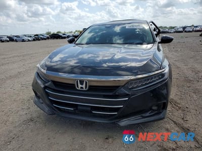 Piąte zdjęcie samochodu w środku: 2021 HONDA ACCORD TOURING HYBRID VIN:1HGCV3F98MA010833 - miniatura