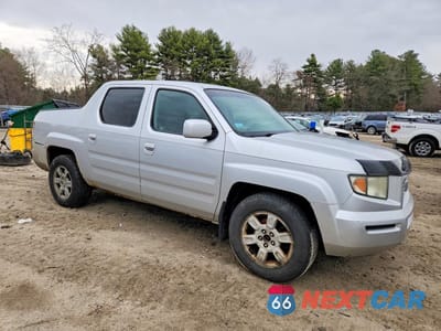 Czwarte zdjęcie samochodu z boku: 2007 HONDA RIDGELINE RTL VIN:2HJYK16597H532418 - miniatura