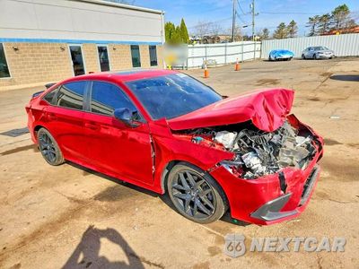 Czwarte zdjęcie samochodu z boku: 2022 HONDA CIVIC SI VIN:2HGFE1E54NH477220 - miniatura