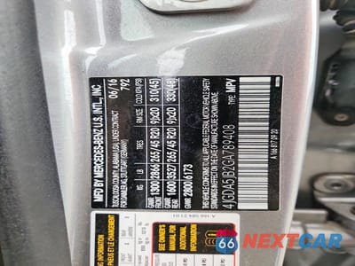 Zdjęcie 13 z 13 samochodu: 2016 MERCEDES-BENZ GLE 350 VIN:4JGDA5JB2GA789408 - miniatura