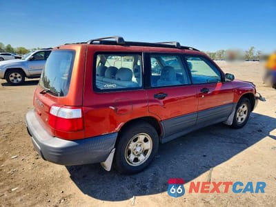 Trzecie zdjęcie samochodu z tyłu: 2002 SUBARU FORESTER L VIN:JF1SF63572H722948 - miniatura