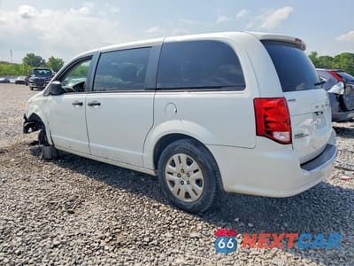 Drugie zdjęcie samochodu z przodu: 2019 DODGE GRAND CARAVAN SE VIN:2C4RDGBG8KR586468 - miniatura