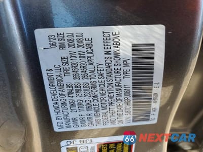 Zdjęcie 13 z 13 samochodu: 2023 ACURA RDX A-SPEC VIN:5J8TC1H69PL006117 - miniatura