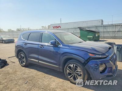 Czwarte zdjęcie samochodu z boku: 2020 HYUNDAI SANTA FE LIMITED 2.0T VIN:5NMS5CAA9LH241143 - miniatura