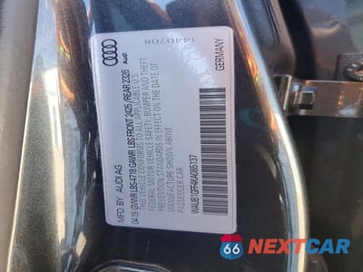 Zdjęcie 12 z 12 samochodu: 2019 AUDI S3 PREMIUM PLUS VIN:WAUB1GFF4KA085137 - miniatura