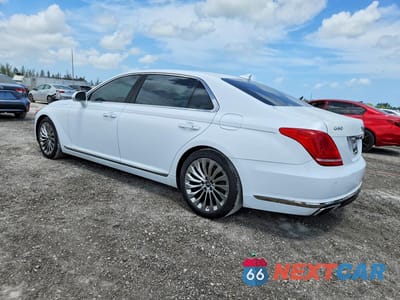 Drugie zdjęcie samochodu z przodu: 2019 GENESIS G90 PREMIUM VIN:KMHG34JA6KU053250 - miniatura