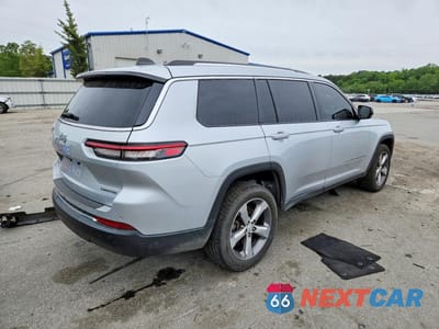Trzecie zdjęcie samochodu z tyłu: 2021 JEEP GRAND CHEROKEE L LIMITED VIN:1C4RJJBG6M8207682 - miniatura