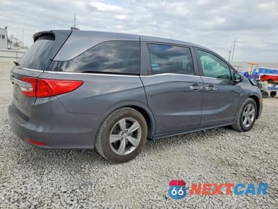 Trzecie zdjęcie samochodu z tyłu: 2018 HONDA ODYSSEY EXL VIN:5FNRL6H7XJB009312 - miniatura
