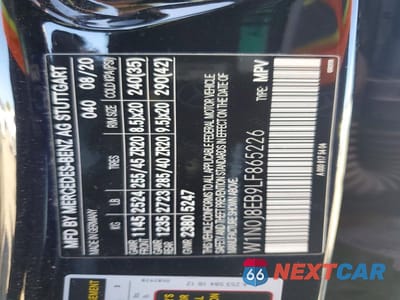 Zdjęcie 12 z 12 samochodu: 2020 MERCEDES-BENZ GLC COUPE 300 4MATIC VIN:W1N0J8EB9LF865226 - miniatura