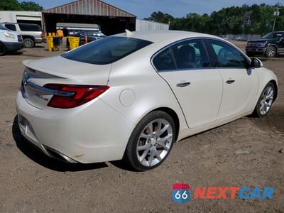 Trzecie zdjęcie samochodu z tyłu: 2014 BUICK REGAL GS VIN:2G4GT5GX8E9324957 - miniatura