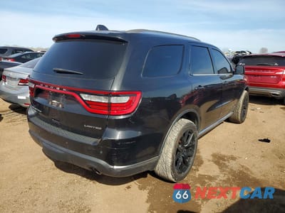 Trzecie zdjęcie samochodu z tyłu: 2014 DODGE DURANGO LIMITED VIN:1C4RDJDG7EC562590 - miniatura