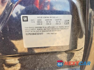 Zdjęcie 12 z 12 samochodu: 2014 CHEVROLET CRUZE LTZ VIN:1G1PG5SB4E7231917 - miniatura