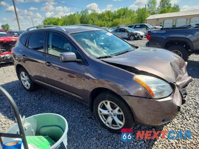 Czwarte zdjęcie samochodu z boku: 2009 NISSAN ROGUE S VIN:JN8AS58V49W192310 - miniatura