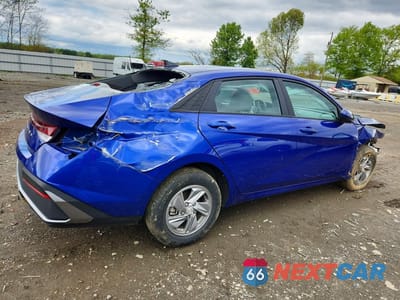 Trzecie zdjęcie samochodu z tyłu: 2024 HYUNDAI ELANTRA SE VIN:KMHLL4DG9RU844882 - miniatura