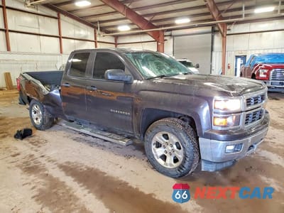 Czwarte zdjęcie samochodu z boku: 2014 CHEVROLET SILVERADO K1500 LT VIN:1GCVKREC9EZ393524 - miniatura