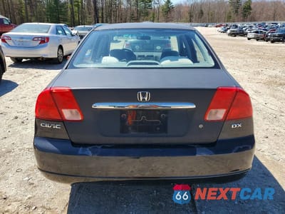 Zdjęcie 6 z 11 samochodu: 2001 HONDA CIVIC DX VIN:2HGES16271H568940 - miniatura