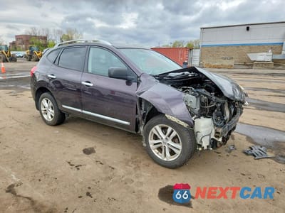 Czwarte zdjęcie samochodu z boku: 2015 NISSAN ROGUE SELECT S VIN:JN8AS5MV2FW753072 - miniatura