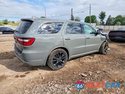 Trzecie zdjęcie samochodu z tyłu: 2020 DODGE DURANGO R VIN:1C4SDJCT6LC348803 - miniatura
