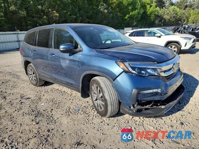 Czwarte zdjęcie samochodu z boku: 2019 HONDA PILOT EXL VIN:5FNYF5H55KB006900 - miniatura