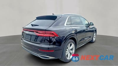 Czwarte zdjęcie samochodu z boku: 2019 AUDI Q8 PREMIUM PLUS VIN:WA1BVAF1XKD015613 - miniatura