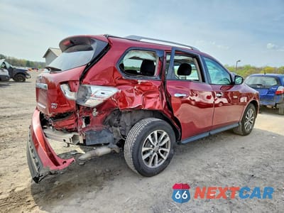 Trzecie zdjęcie samochodu z tyłu: 2016 NISSAN PATHFINDER SV VIN:5N1AR2MM6GC610850 - miniatura