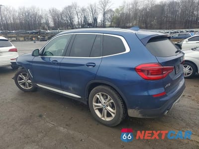 Drugie zdjęcie samochodu z przodu: 2021 BMW X3 XDRIVE30I VIN:5UXTY5C00M9F46282 - miniatura