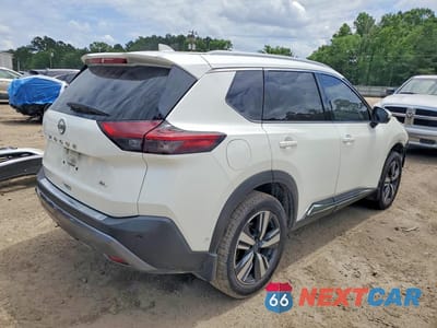 Trzecie zdjęcie samochodu z tyłu: 2023 NISSAN ROGUE SL VIN:5N1BT3CA8PC849366 - miniatura