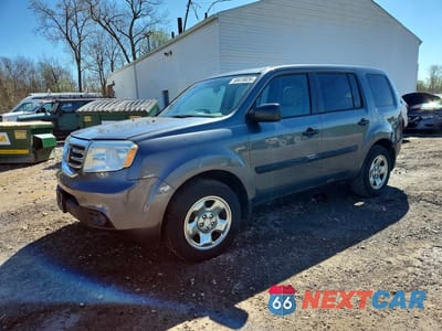 2013 HONDA PILOT LX 5FNYF4H21DB014298 - główne zdjęcie licytacji z USA - miniatura