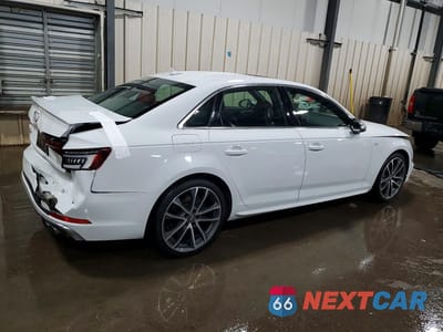 Trzecie zdjęcie samochodu z tyłu: 2018 AUDI S4 PREMIUM PLUS VIN:WAUB4AF46JA158459 - miniatura