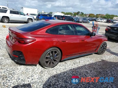 Trzecie zdjęcie samochodu z tyłu: 2025 BMW M440XI GRAN COUPE VIN:WBA63FB08SFU33967 - miniatura