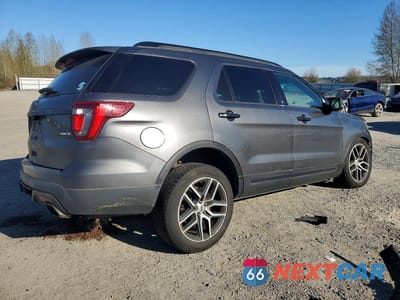 Trzecie zdjęcie samochodu z tyłu: 2016 FORD EXPLORER SPORT VIN:1FM5K8GT4GGB03756 - miniatura