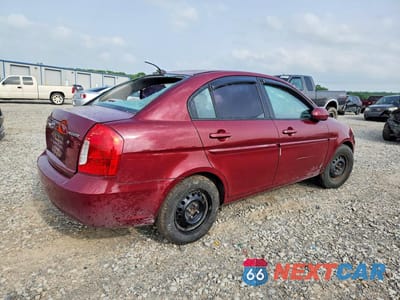 Trzecie zdjęcie samochodu z tyłu: 2008 HYUNDAI ACCENT GLS VIN:KMHCN46C68U213963 - miniatura