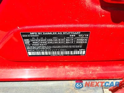 Zdjęcie 12 z 12 samochodu: 2015 MERCEDES-BENZ GLA 250 VIN:WDCTG4EB1FJ171380 - miniatura