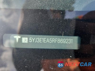 Zdjęcie 12 z 12 samochodu: 2024 TESLA MODEL 3 VIN:5YJ3E1EA5RF869231 - miniatura