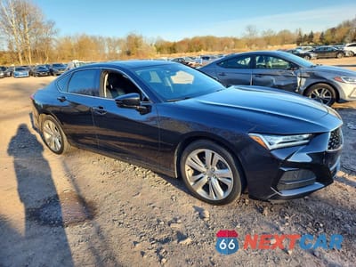 Czwarte zdjęcie samochodu z boku: 2021 ACURA TLX TECH VIN:19UUB5F46MA008608 - miniatura