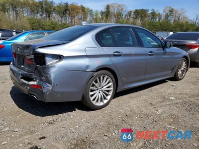Trzecie zdjęcie samochodu z tyłu: 2020 BMW 540 I VIN:WBAJS1C01LWW58991 - miniatura