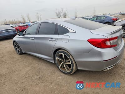 Drugie zdjęcie samochodu z przodu: 2018 HONDA ACCORD SPORT VIN:1HGCV1F3XJA809654 - miniatura