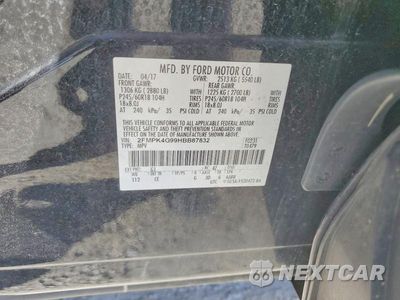 Zdjęcie 13 z 13 samochodu: 2017 FORD EDGE SE VIN:2FMPK4G99HBB87832 - miniatura
