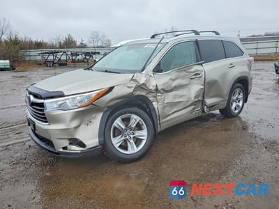 2016 TOYOTA HIGHLANDER LIMITED PLATINUM 5TDDKRFH3GS326637 - główne zdjęcie licytacji z USA - miniatura