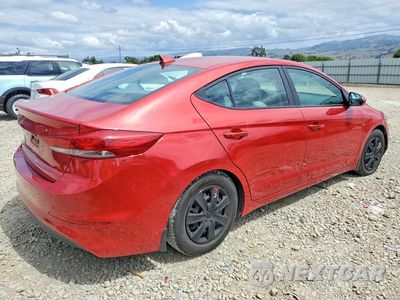 Trzecie zdjęcie samochodu z tyłu: 2017 HYUNDAI ELANTRA SE VIN:5NPD74LF8HH087651 - miniatura