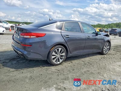 Trzecie zdjęcie samochodu z tyłu: 2019 KIA OPTIMA S VIN:5XXGT4L32KG289533 - miniatura