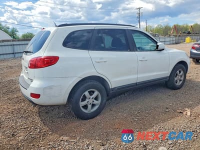 Trzecie zdjęcie samochodu z tyłu: 2008 HYUNDAI SANTA FE GLS VIN:5NMSG73D68H139587 - miniatura