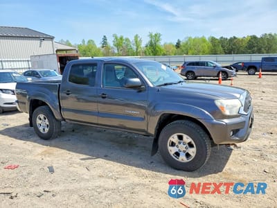 Czwarte zdjęcie samochodu z boku: 2014 TOYOTA TACOMA DOUBLE CAB VIN:5TFLU4EN4EX089955 - miniatura