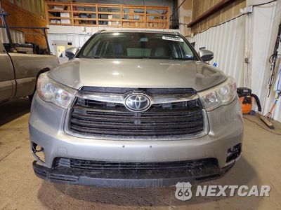 Piąte zdjęcie samochodu w środku: 2014 TOYOTA HIGHLANDER LIMITED PLATINUM VIN:5TDDKRFH8ES033958 - miniatura