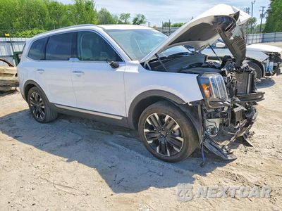 Czwarte zdjęcie samochodu z boku: 2024 KIA TELLURIDE SX-PRESTIGE VIN:5XYP5DGCXRG539076 - miniatura