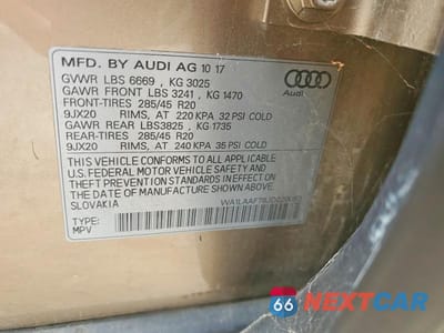 Zdjęcie 13 z 13 samochodu: 2018 AUDI Q7 PREMIUM PLUS VIN:WA1LAAF78JD020053 - miniatura