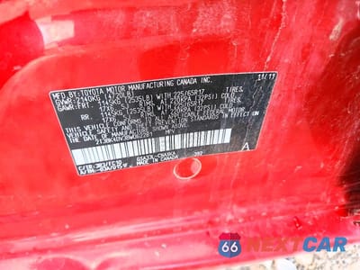 Zdjęcie 12 z 12 samochodu: 2011 TOYOTA RAV4 BASE VIN:2T3BK4DV3BW062281 - miniatura